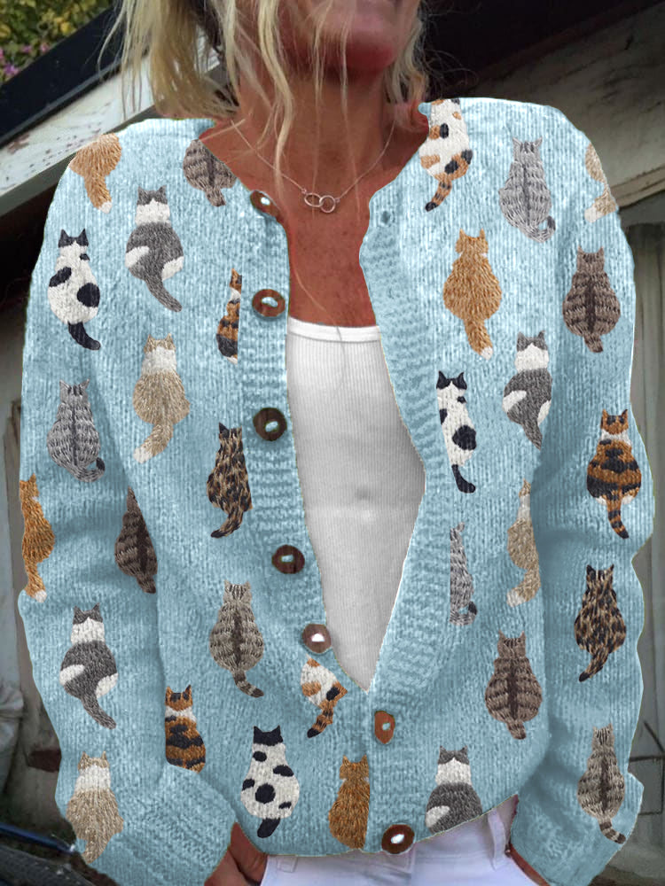 BYELVIA LONDON® | The Leopard Print Cardigan