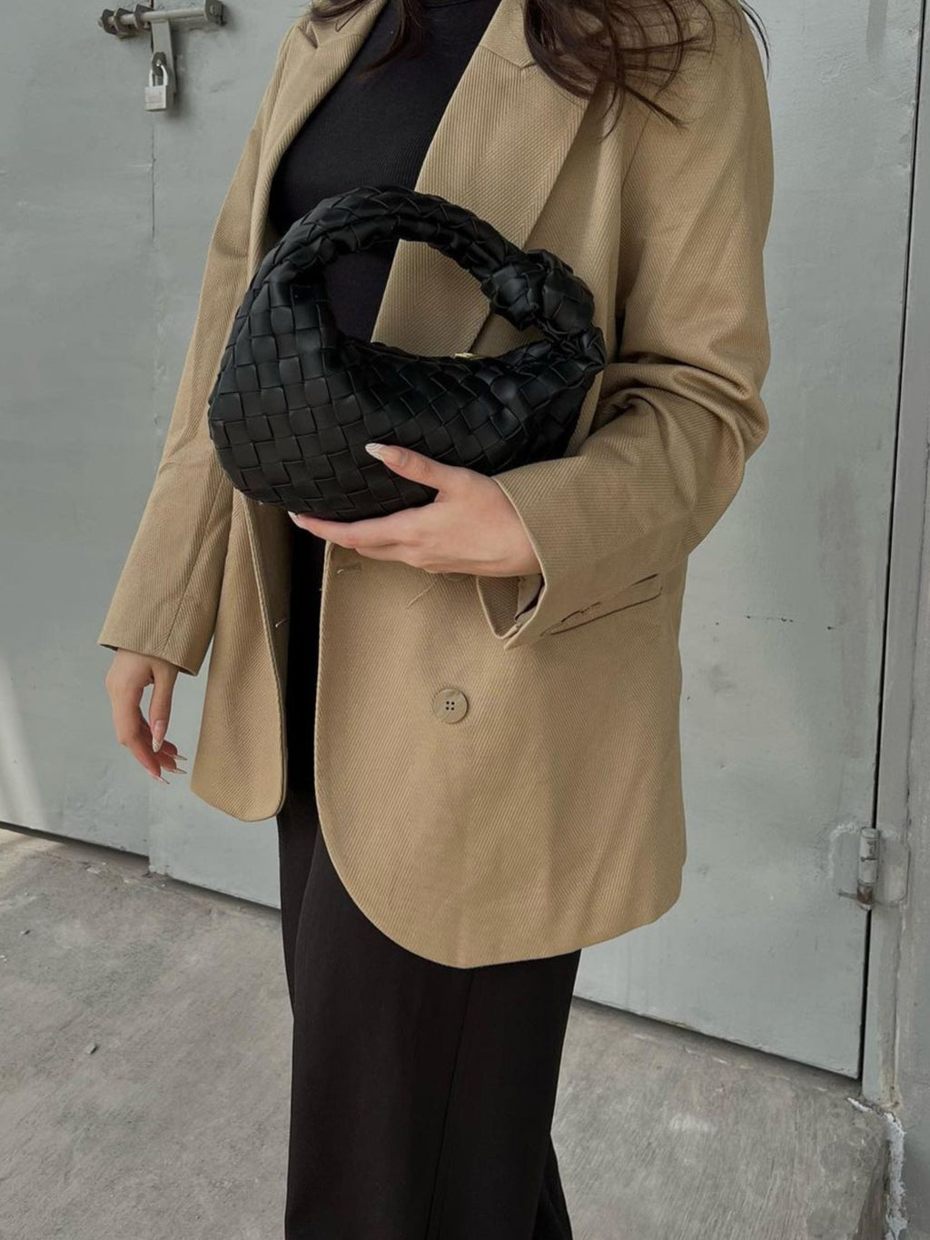 Marigold Braided Mini Handle Bag