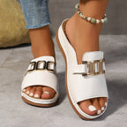 Kathryn | Comfy Buckle Sandals