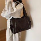Amira - Leather Tote Bag