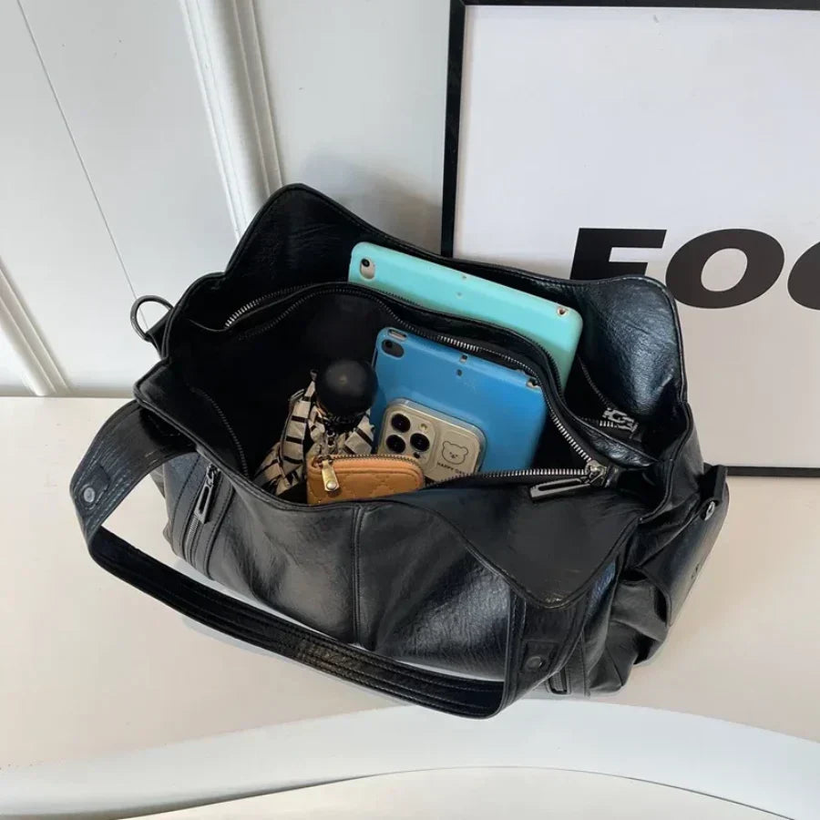 Amira - Leather Tote Bag
