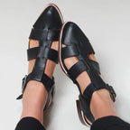 POINTED WOVEN SANDALS