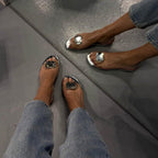 Women’s Transparent Gemstone Sandals