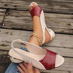 Whitney™ | Elegant Leather Sandals