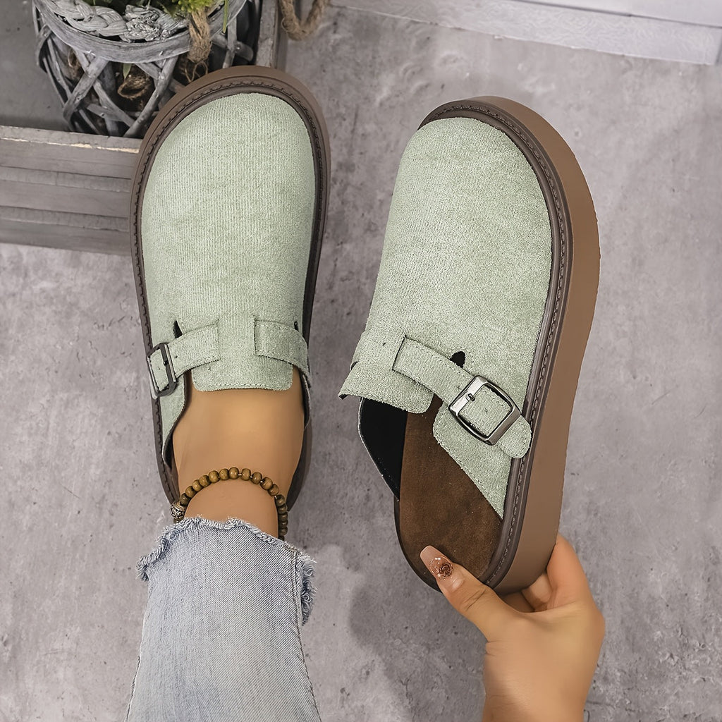 Elvara | Modern Comfort Platform Clogs
