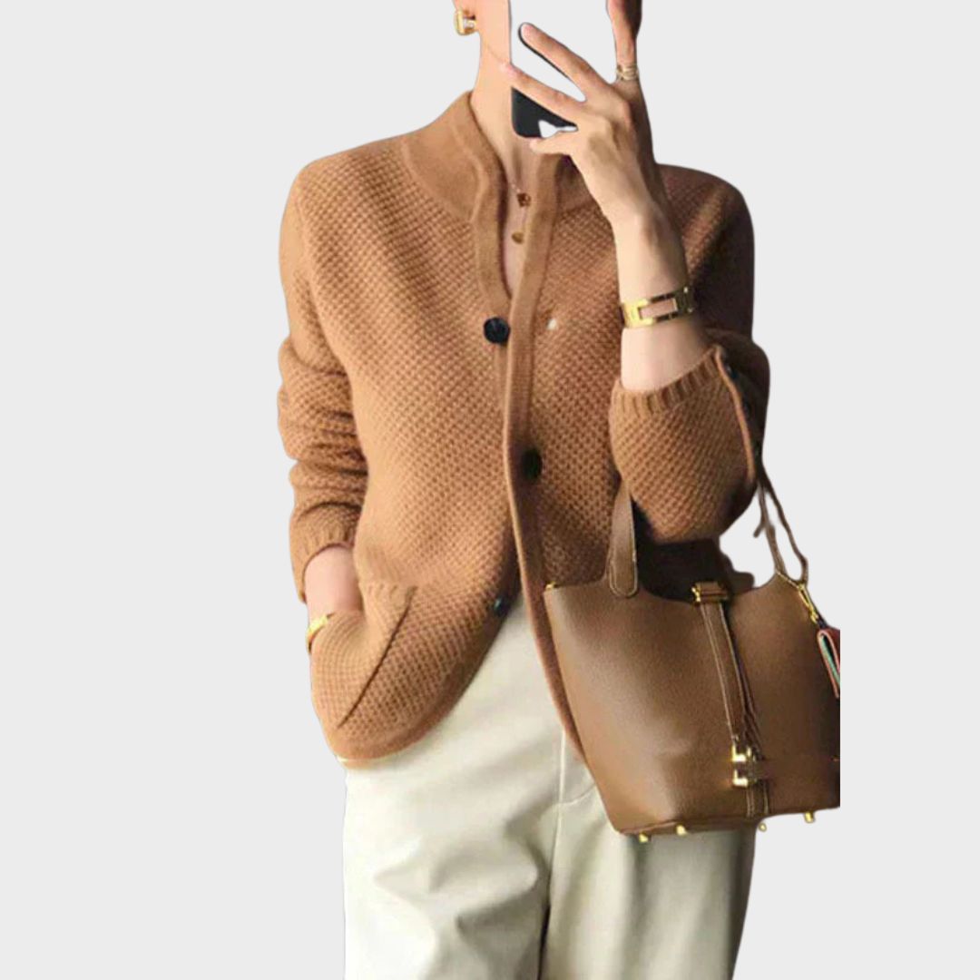 Hayden Claire - Elegant Cardigan With Buttons