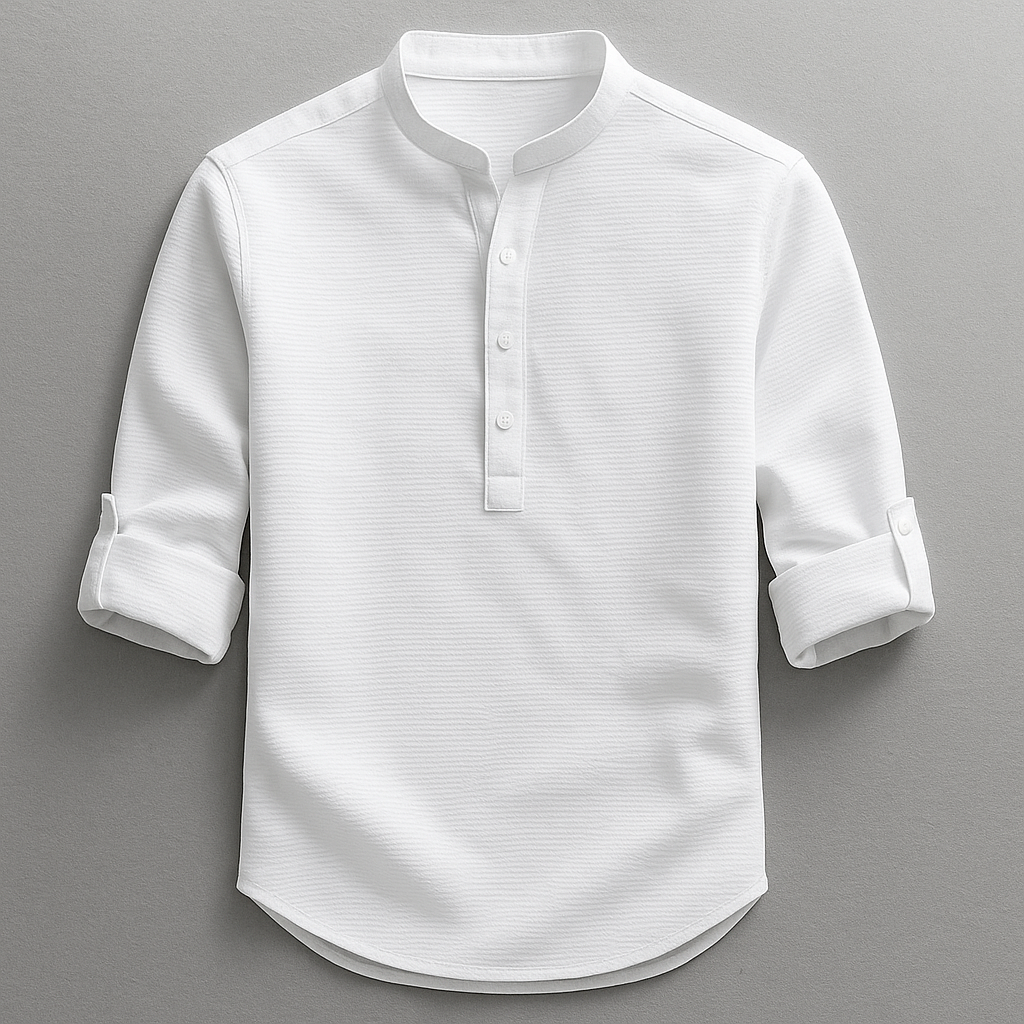 LAURENT MONACO | CHEMISE EN COTON ET LIN