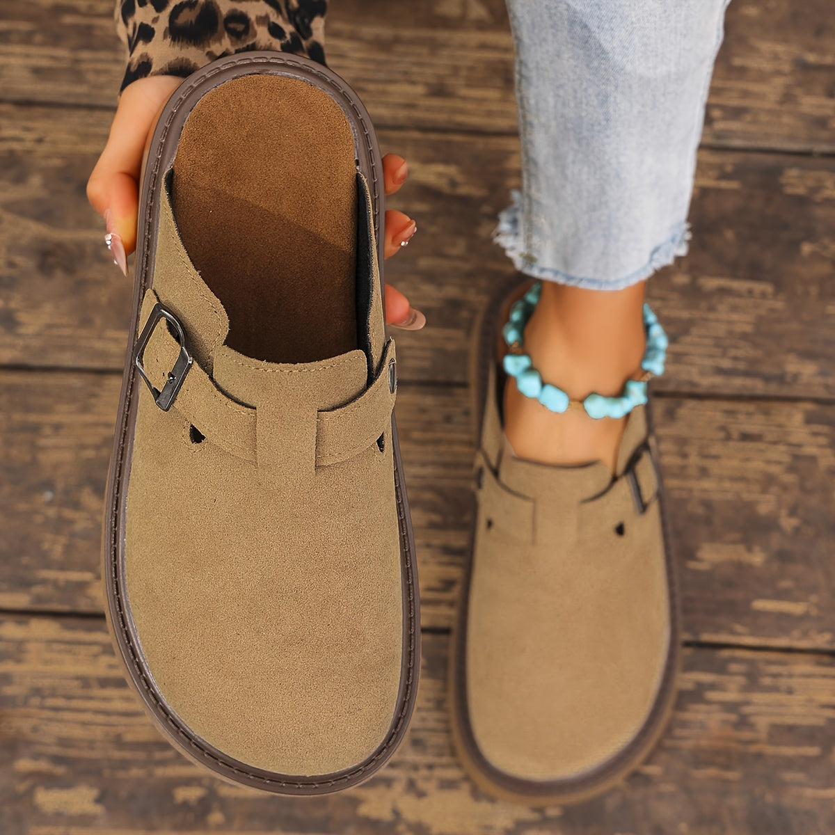Elvara | Modern Comfort Platform Clogs