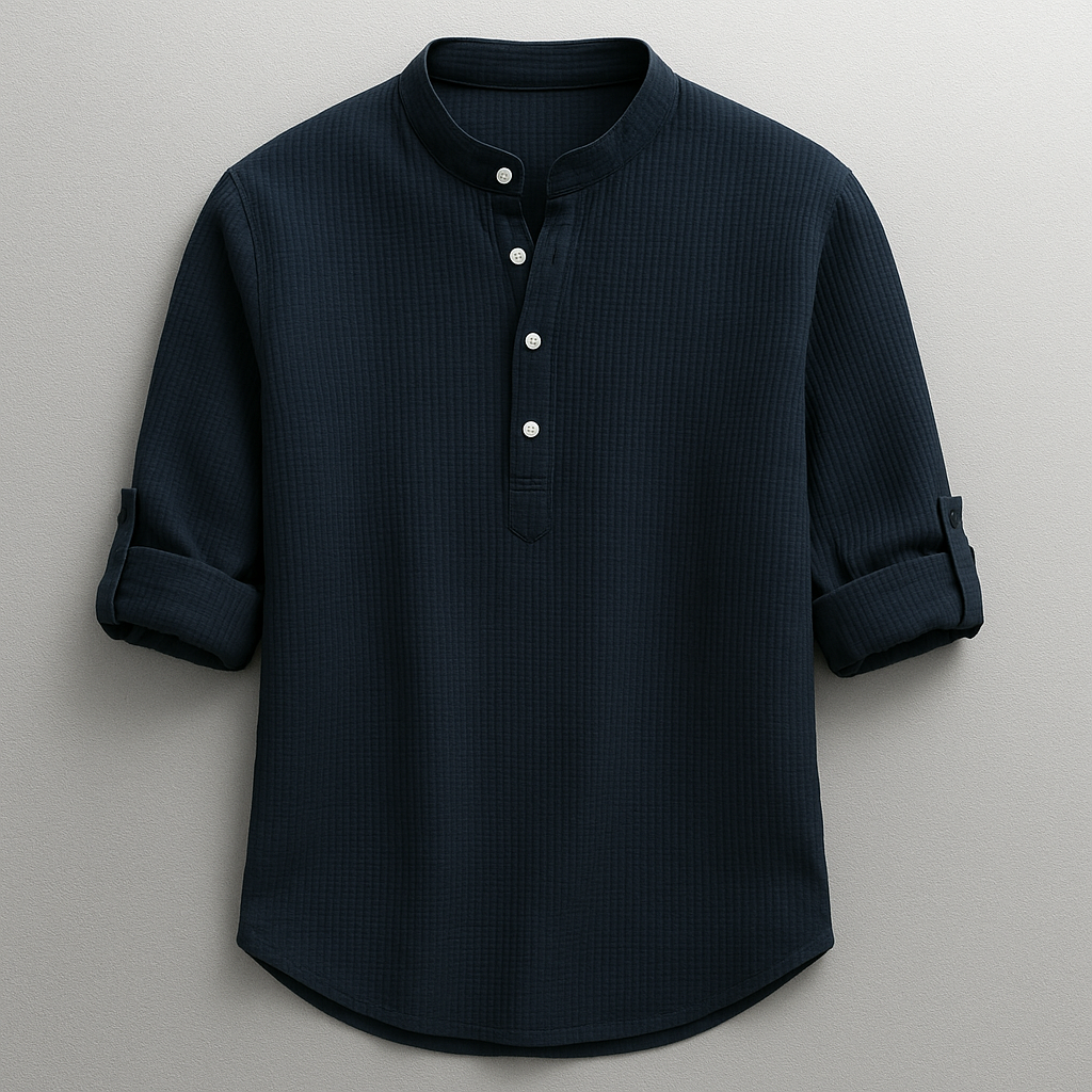 LAURENT MONACO | CHEMISE EN COTON ET LIN