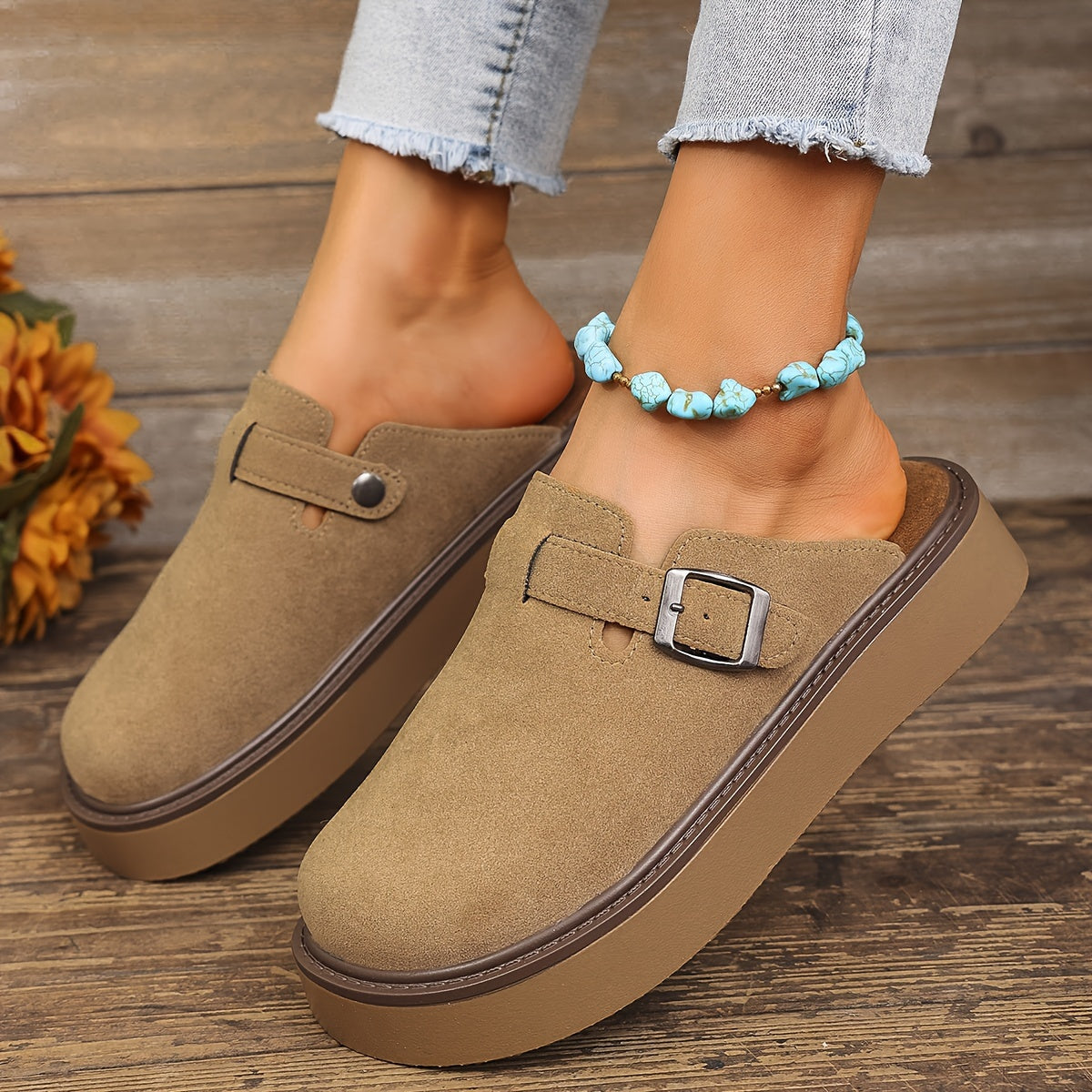 Elvara | Modern Comfort Platform Clogs