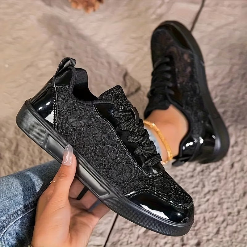 Lace | Floral Lace Sneakers