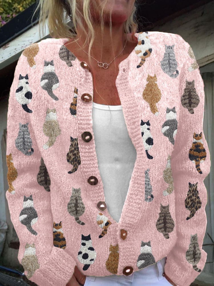 BYELVIA LONDON® | The Leopard Print Cardigan