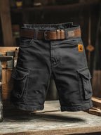 Rowen | Retro cargo shorts with multiple pockets