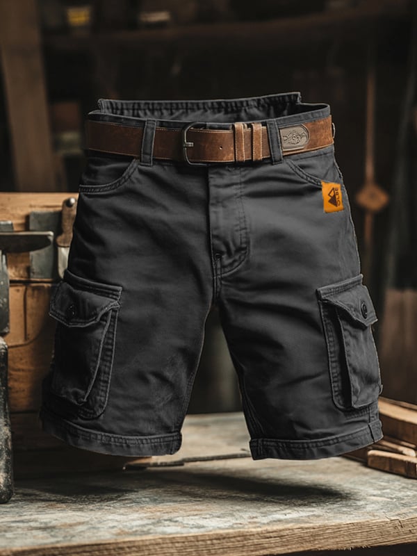 Rowen | Retro cargo shorts with multiple pockets