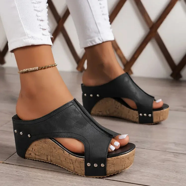 Melissa | Arch Support Wedge Sandals