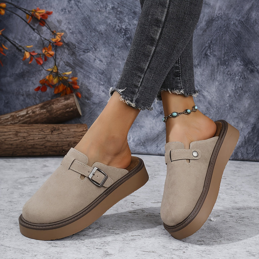 Elvara | Modern Comfort Platform Clogs