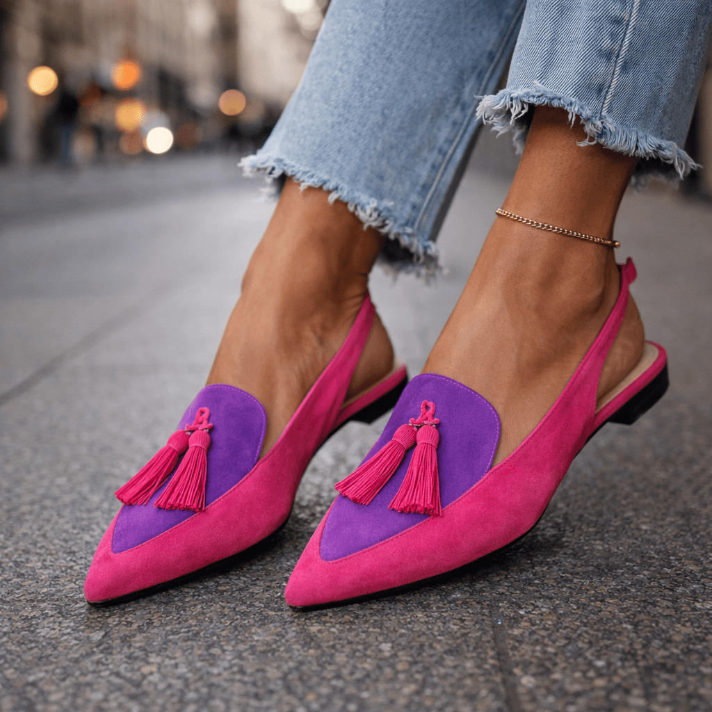 Eliza | Strappy Tassel Sandals