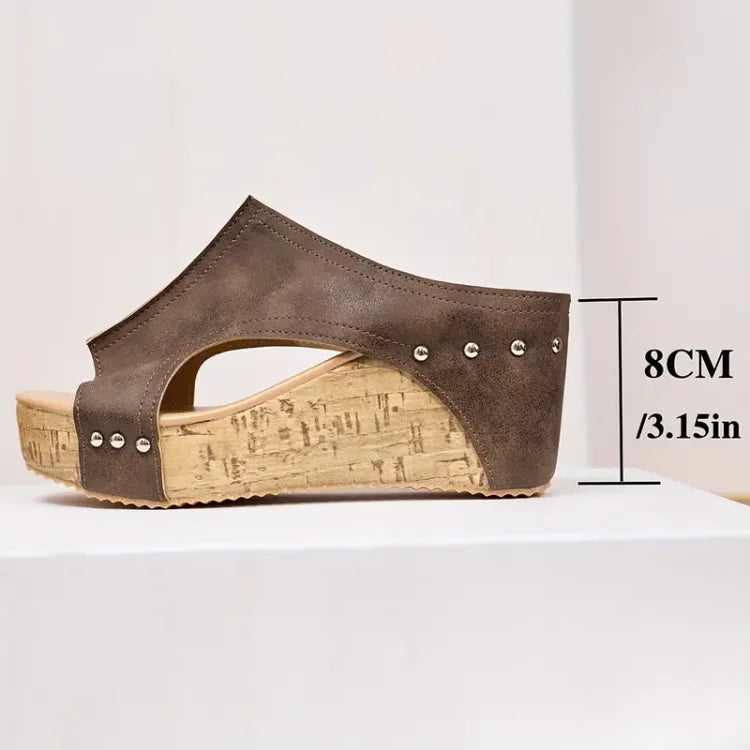 Melissa | Arch Support Wedge Sandals