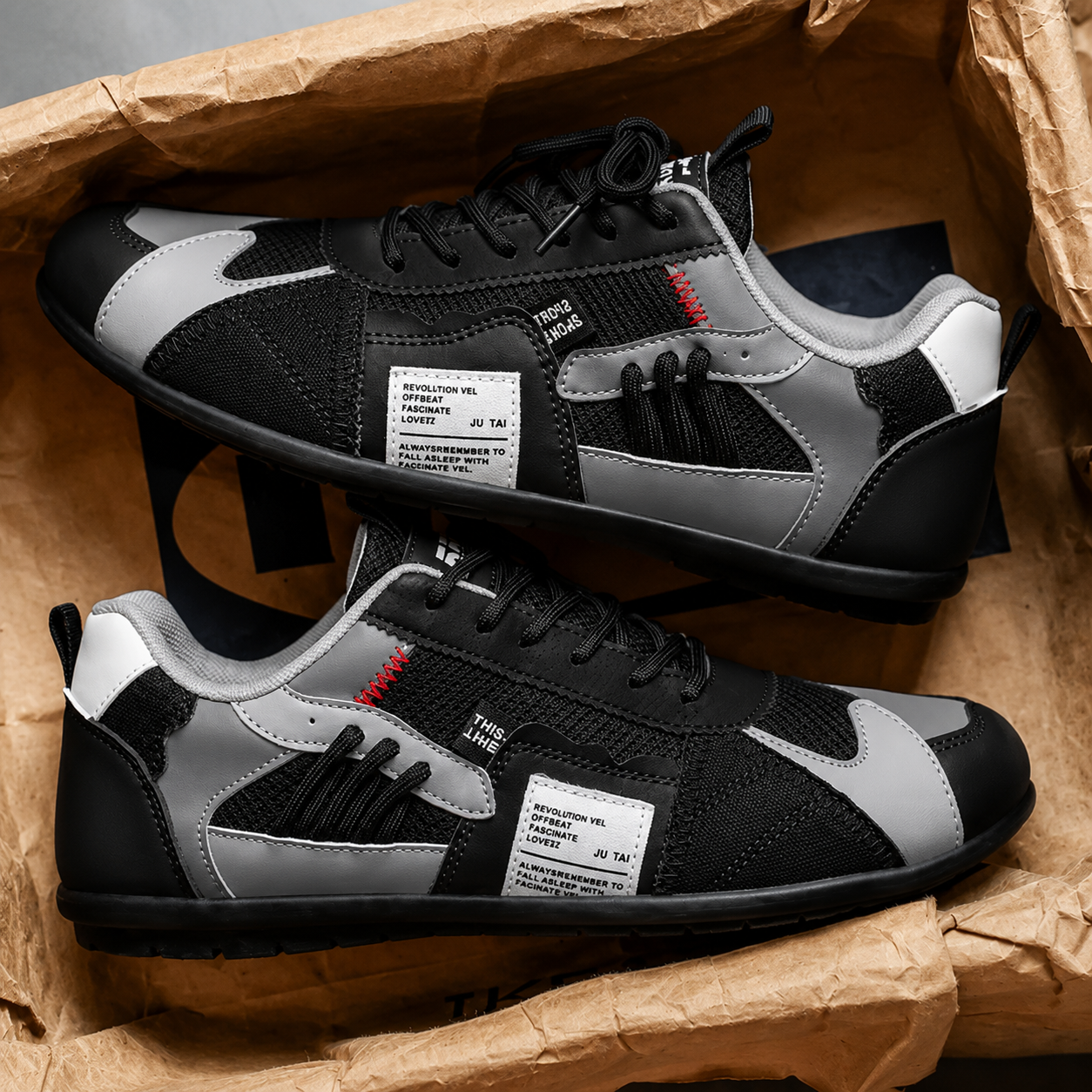 Ozzy | Retro Colorblock Sneakers