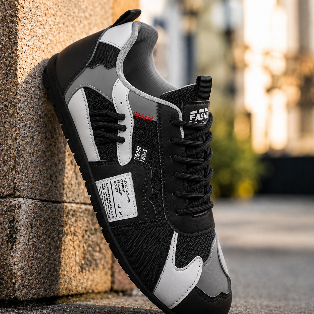 Ozzy | Retro Colorblock Sneakers