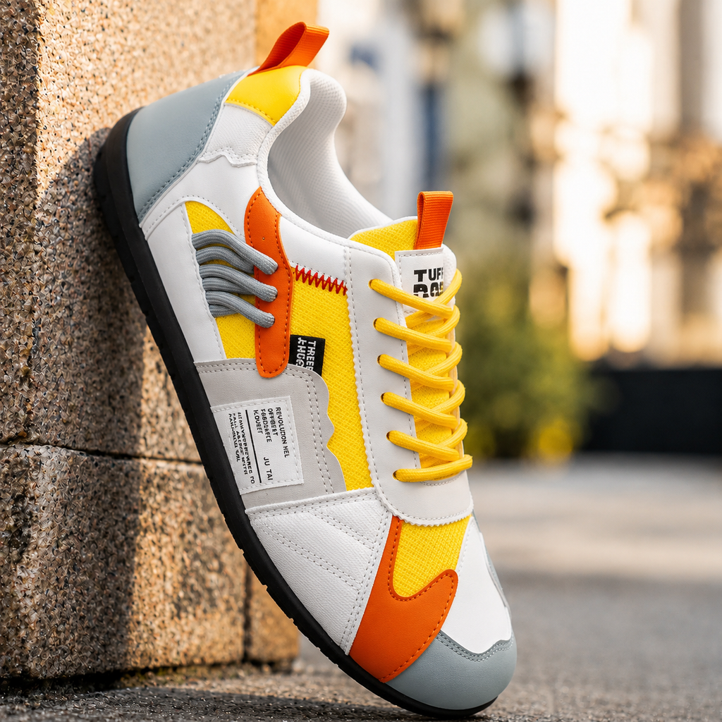 Ozzy | Retro Colorblock Sneakers
