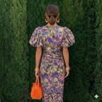 Tora™ - Pleated Sleeve Dress