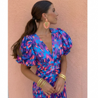 Tora™ - Pleated Sleeve Dress