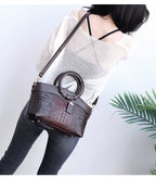 Frances - Classic Heritage Shoulder Bag