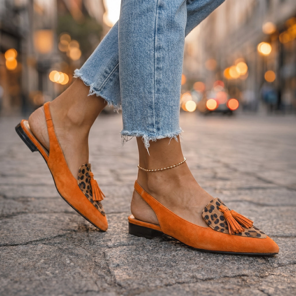 Eliza | Strappy Tassel Sandals
