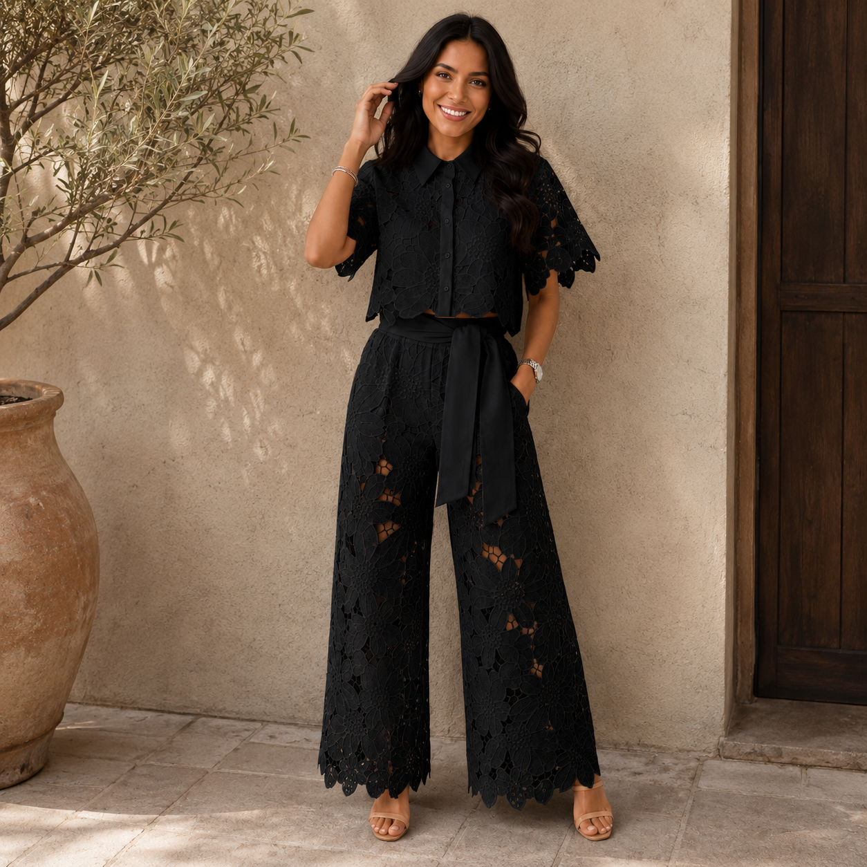 Isabelle | Lightweight two-piece set