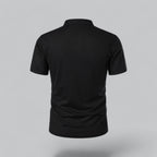 Arthur | Collarless Polo Shirt