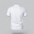 Arthur | Collarless Polo Shirt