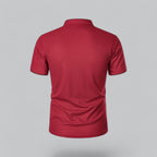 Arthur | Collarless Polo Shirt