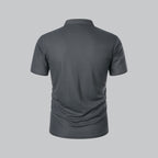 Arthur | Collarless Polo Shirt