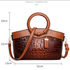 Frances - Classic Heritage Shoulder Bag