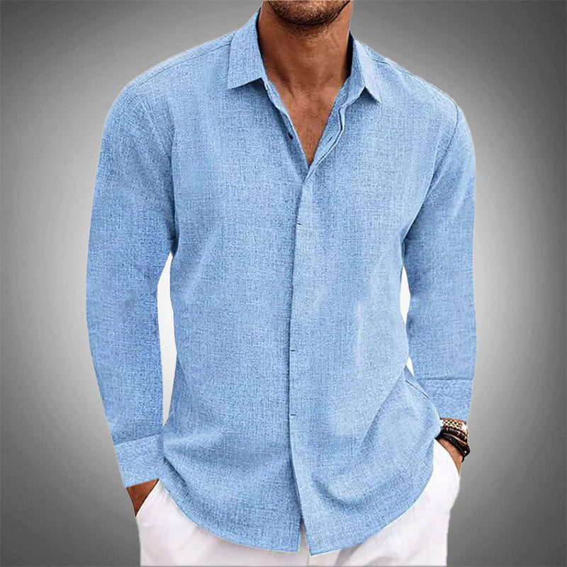 Harrington Summer Shirt with Breathable Comfort