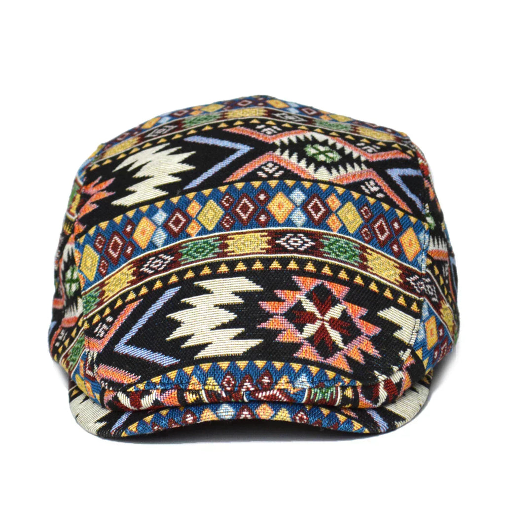 Reginald | Vintage Print Flat Cap