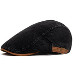 Fedor | Premium Denim Flat Cap