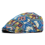 Reginald | Vintage Print Flat Cap