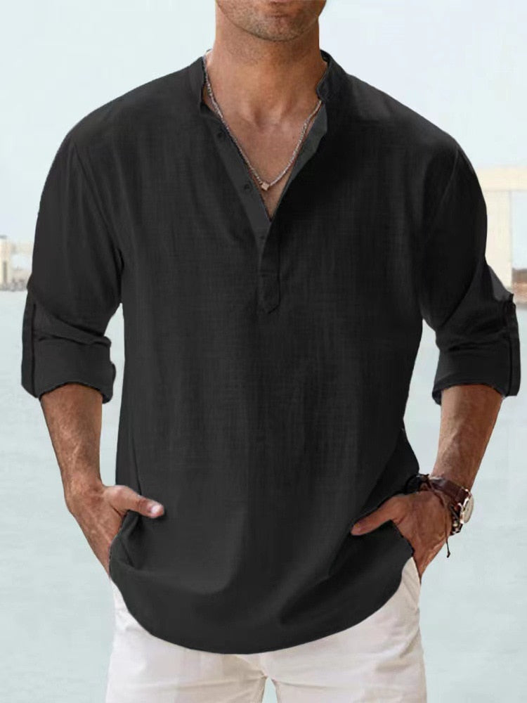 Cazel | Breathable Linen Shirt