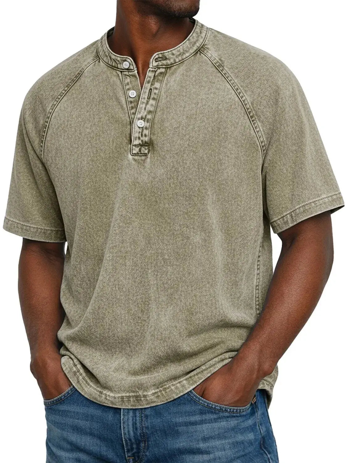 Johan | Men's Vintage Button-Up Shirt