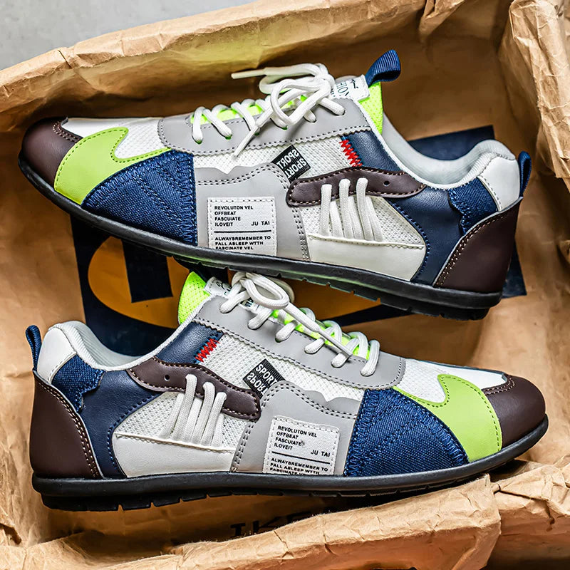 Ozzy | Retro Colorblock Sneakers