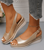 Chelsea | Orthopedic Slingback Espadrille Sandals