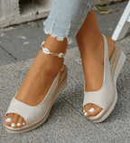 Chelsea | Orthopedic Slingback Espadrille Sandals