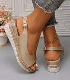 Chelsea | Orthopedic Slingback Espadrille Sandals