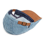 Fedor | Premium Denim Flat Cap