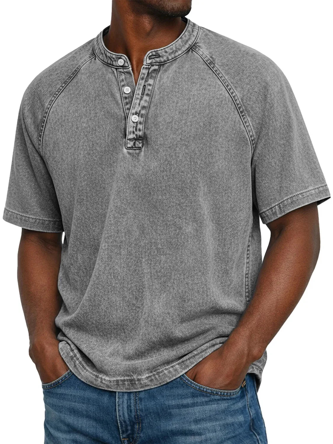 Johan | Men's Vintage Button-Up Shirt