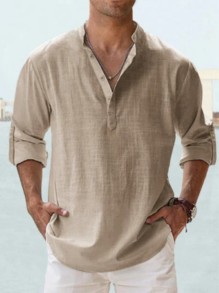 Cazel | Breathable Linen Shirt