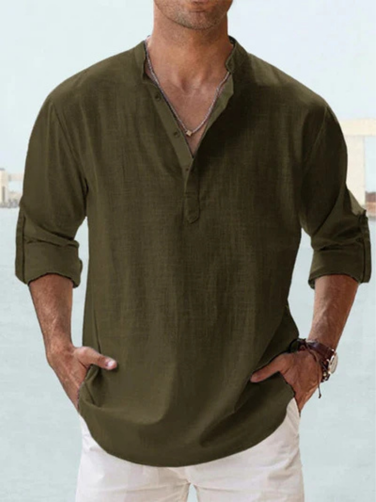 Cazel | Breathable Linen Shirt