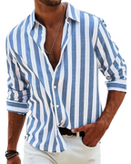 Michael | Riviera Stripe Shirt